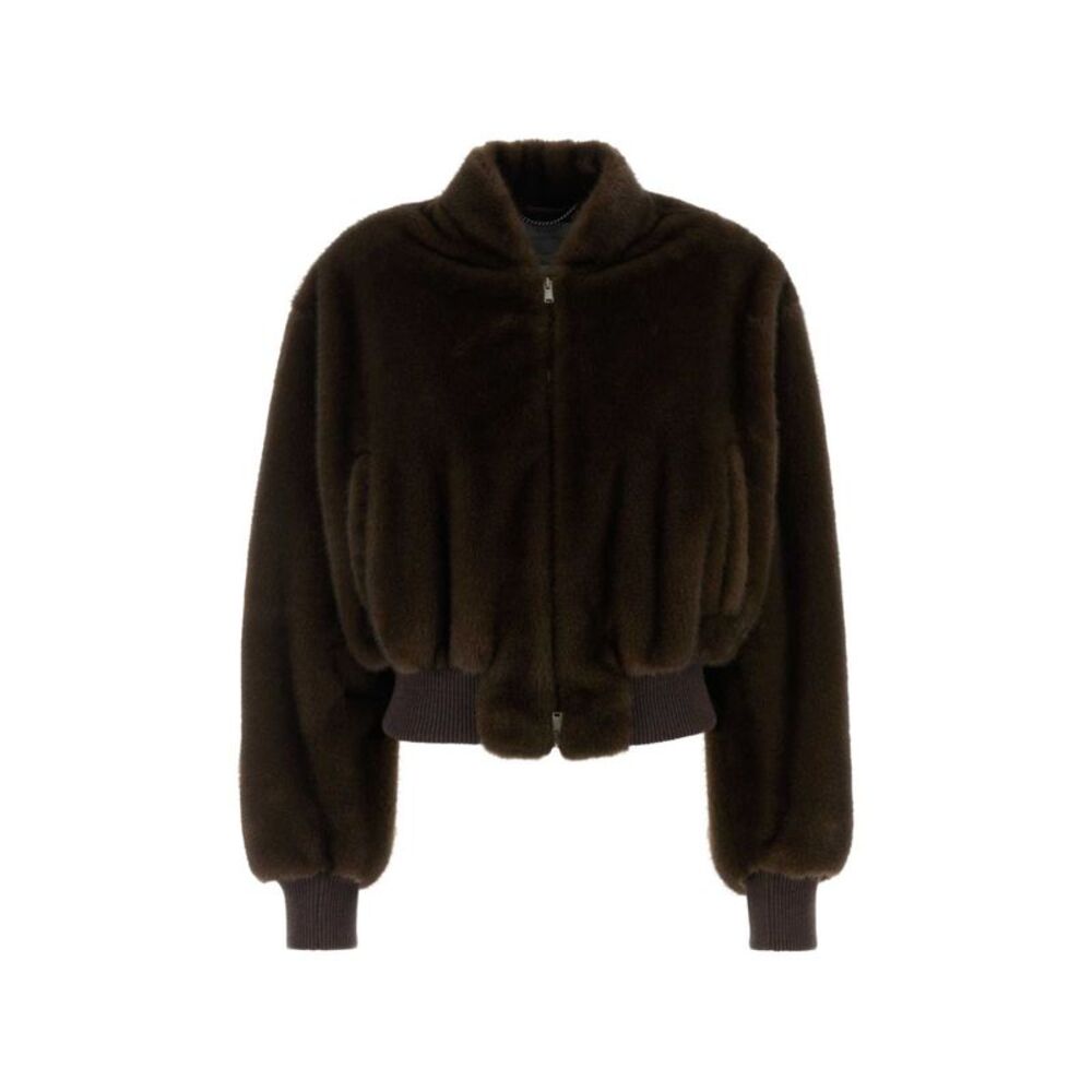 Stella Mccartney Women Faux-Fur Bomber Jacket